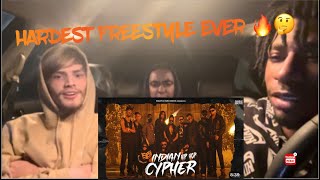 Emiway Bantai  The Indian HipHop Cypher  REACTION [upl. by Sigmund837]