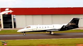 Takeoff Learjet 31A WMA Beautiful jet [upl. by Stanley]