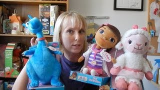 Doc McStuffins Talking Plush  Doc Stuffy and Lambie [upl. by Nay]