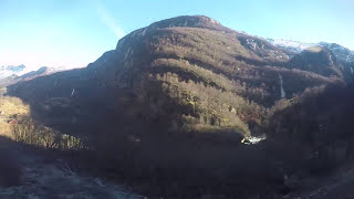 Flam to Myrdal The Flam Railway by train in 6 minutes Norway by rail time lapse February 2017 [upl. by Kellie267]