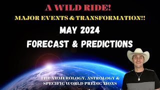 MAY 2024 Psychic Forecast amp Predictions ⚠️Major Events amp transformation predictions [upl. by Ytirahc524]