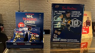 Opening 6 Packs Of The 10th Edition Tim Hortons Hockey Cards Wait Until The End… [upl. by Llemhar612]