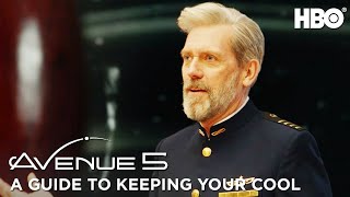 Captain Ryans Guide To Keeping Your Cool  Avenue 5  HBO [upl. by Valry]