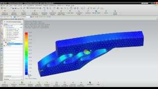 Nx Nastran Static Structural Analysis [upl. by Liek]