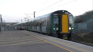 HD Trains at Milton Keynes Central  150218 [upl. by Ahsoem]