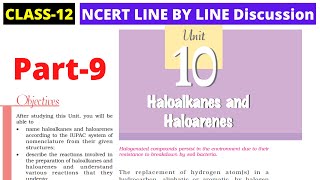 L9  Polyhalogen Compounds Class 12 NCERT Chemistry Chapter 10 HALOALKANES AND HALOARENES [upl. by Ellehcram345]