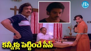 Amavasya Chandrudu Kamal Hassan Heart Felt Scenes  Telugu Movie Scenes  iDream Kurnool [upl. by Rehpotsirahc819]