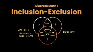 InclusionExclusion Principle 3 Sets Discrete Math Tutorial  Examples Probability Explained [upl. by Nyrad748]