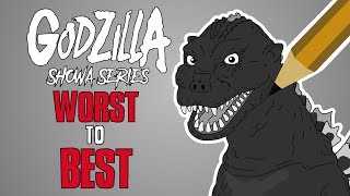 RANKING the Godzilla Showa Films  Godzilla 1954 SPEED ART [upl. by Tamberg11]