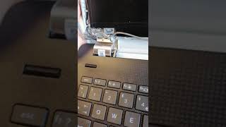 Hp 15BS Laptop Hinge replacement3 [upl. by Zalea]