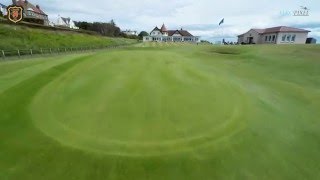 Lundin Golf Club  Hole 18  FlyOver [upl. by Eliseo888]