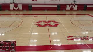 Mankato West High School vs Worthington High School Womens Varsity Basketball [upl. by Dub631]