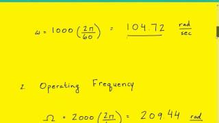 Steady State Response of Rotating Mass Unbalance Response to Harmonic Excitation Example 6 [upl. by Nanda61]