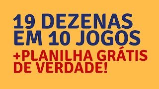 😱 PLANILHA GRÁTIS LOTOFACIL 🍀 JOGUE COM 19 DEZENAS  05 JOGOS   LOTOMAISFACILCOMBR [upl. by Siclari]