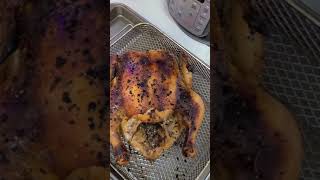 Dude and his Food Kalorik Roasted Chicken Round 2 dudeandhisfood mancancook airfryer chicken [upl. by Arrimat]