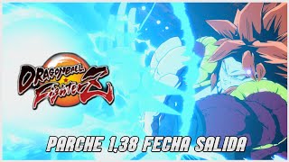 Dragon Ball Fighterz  Nuevo Parche 138 Update fecha de salida inicio de Septiembre [upl. by Sicnarf]