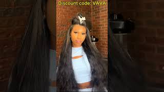 👄Best Quick Weave Tutorial  Half Up Half Down with 3D Hairstyle elfinhair extension [upl. by Elleuqar430]