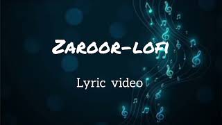 ZaroorAparshakti khurana x Savi kahlon  Official lyric video  Instagram viral song  song [upl. by Raine]