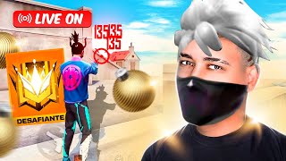 💙 LEVEL UP AO VIVO 💙 DESAFIANTE SOLO RANQUEADA💙 FREE FIRE MOBILE 💙 [upl. by Idnal658]