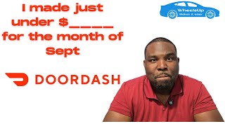 This is how much 398418 I made for the month of September [upl. by Ahsien]