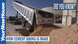 How Cement Siding is Made  Did You Know [upl. by Pammy]