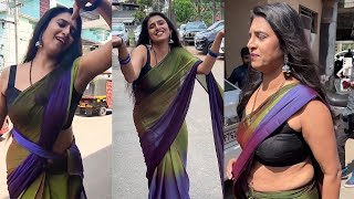 Actress Kasthuri Shankar Latest Video  Filmyfocuscom [upl. by Maples453]