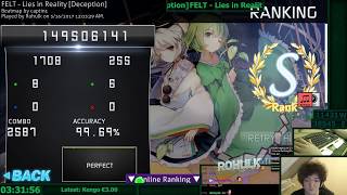 518pp  FELT  Lies in Reality 9969 HDHR FC [upl. by Luann]