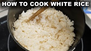 How To Cook The Perfect Rice  White Rice  Long Grain  Lesson 47  Morris Time Cooking [upl. by Jobie]