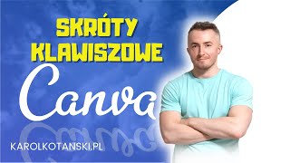 CANVAskróty klawiszowe które musisz znać by przyspieszyć tworzenie grafik [upl. by Abeh]