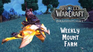 World Of Warcraft Weekly Mount Farm S2  E17 [upl. by Farrica]