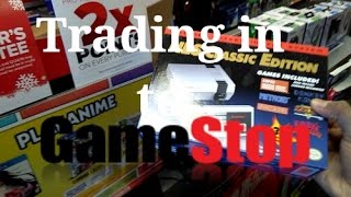 Trading in my NES Mini at GameStop  First to do it [upl. by Drucilla]