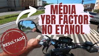 Moto Vlog média da YBR Factor 125i no etanol [upl. by Hebrew]