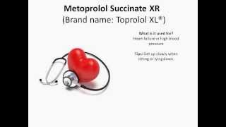 Metoprolol Succinate XR [upl. by Cavill]