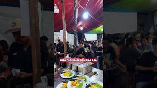 TENDA BISA PASANG WIFI🤔 meatameat steakmurah streetfood [upl. by Aikemit]