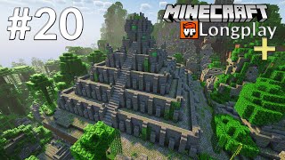 Zwiedzanie OGROMNEJ świątyni Dużo artefaktów  Minecraft Vanilla Perfected 121 LongPlay 20 [upl. by Esac]