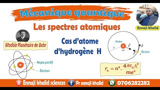 Rayon dorbite de Bohr de latome dhydrogène H [upl. by Deeanne]