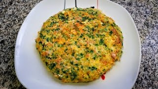 Tortilla de atún  Receta con atún muy fácil [upl. by Chainey215]