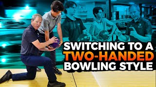 A StepByStep Guide on How to Bowl 2 Handed Pro Tips for 1 Handed Bowler Conversion [upl. by Ahtamat772]