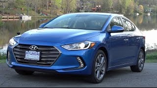 2017 Hyundai Elantra Test Drive amp Review [upl. by Imailiv359]