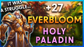 HOLY Paladin vs 27 Everbloom TYRANNICAL 🍀 Dragonflight M Season 3 [upl. by Stedmann]