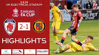 HIGHLIGHTS  Bromsgrove Sporting 2  1 Belper Town [upl. by Shutz651]