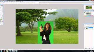 Tutoriel  incrustation dimage dans Photoshop 7 [upl. by Corson]