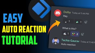 Dyno Bot Auto Reply 🗨️  Auto Reaction  Auto Response  Auto emoji  Autoresponder  Techie Gaurav [upl. by Casandra577]