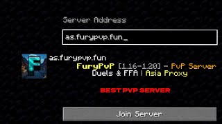 FURY PVP BEST PVP SERVER LivingLegendOP SpunkyInsaan20 [upl. by Aduh]