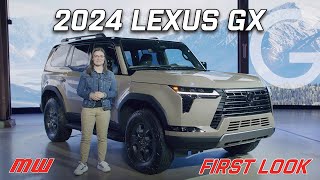 2024 Lexus GX  MotorWeek First Look [upl. by Erasmus214]