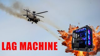 My PC Fighting for its life VS 2x Apaches [upl. by Annaid844]