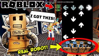 I Made A ROBOT That Plays FNF And Its AMAZING  Roblox Friday Night Funkin  Funky Friday [upl. by Mohorva]