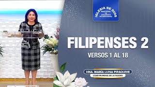 Filipenses 2 Hna María Luisa Piraquive – IDMJI [upl. by Nefen181]