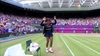 Crip Walk  Serena Williams Snoop and Dre Dance the CWalk at London 2012 Olympics [upl. by Rebe]