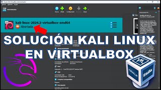 Error al instalar Kali Linux en VirtualBox  VERR FILE NOT FOUND ✅solución [upl. by Anaul]